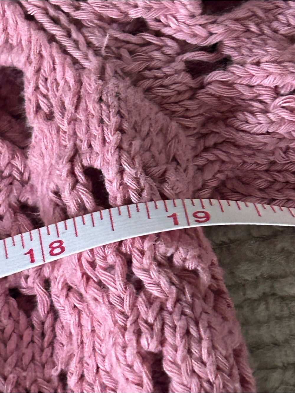 FARM Rio Pink Crochet Pom-Pom Peplum Cardigan - Picture 13 of 15